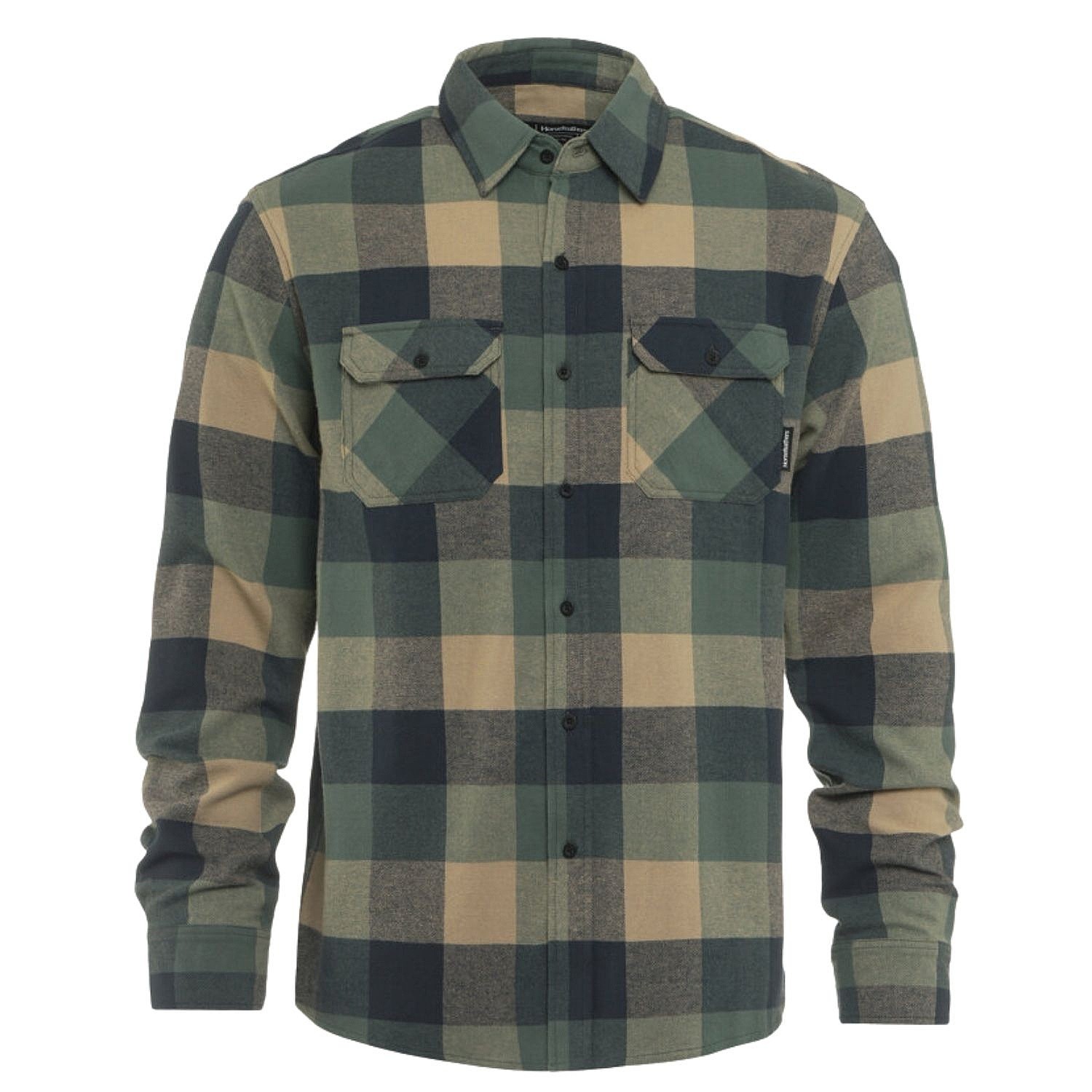 camicia Horsefeathers Dough LS - Iceberg - men´s