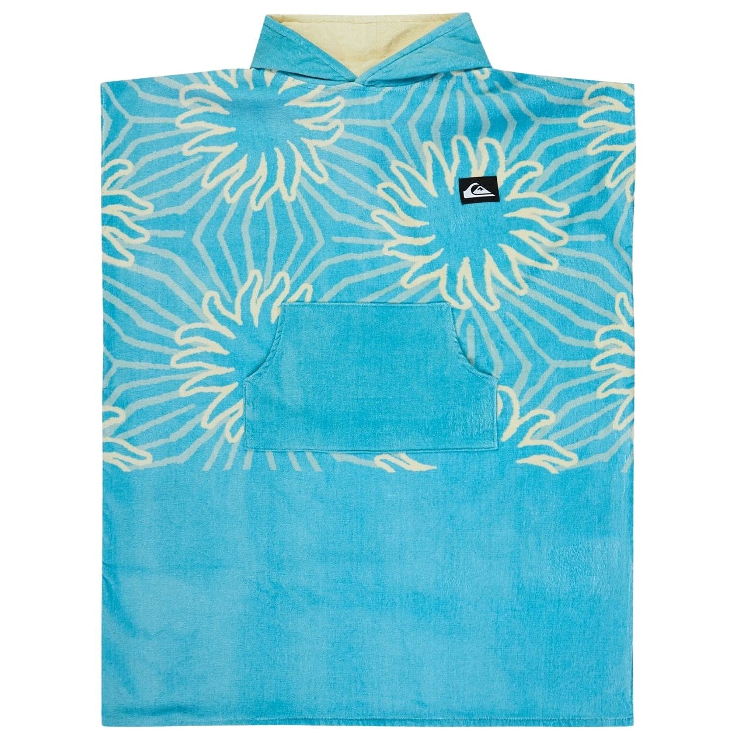 полотенце Quiksilver Hoody - BJK7/Aqua Ocean Mayhem - men´s