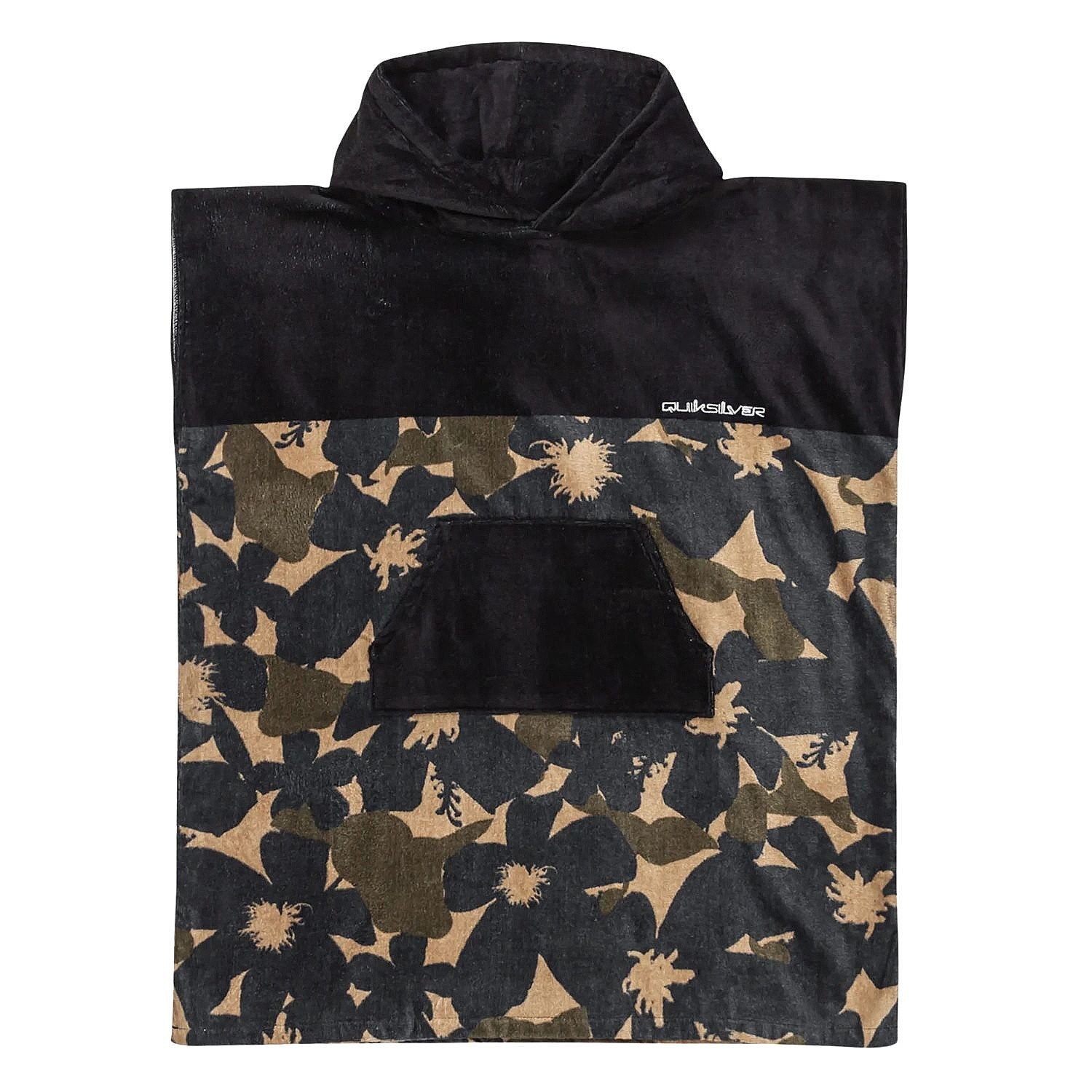 osuška Quiksilver Hoody Towel - CRE0/Grape Leaf