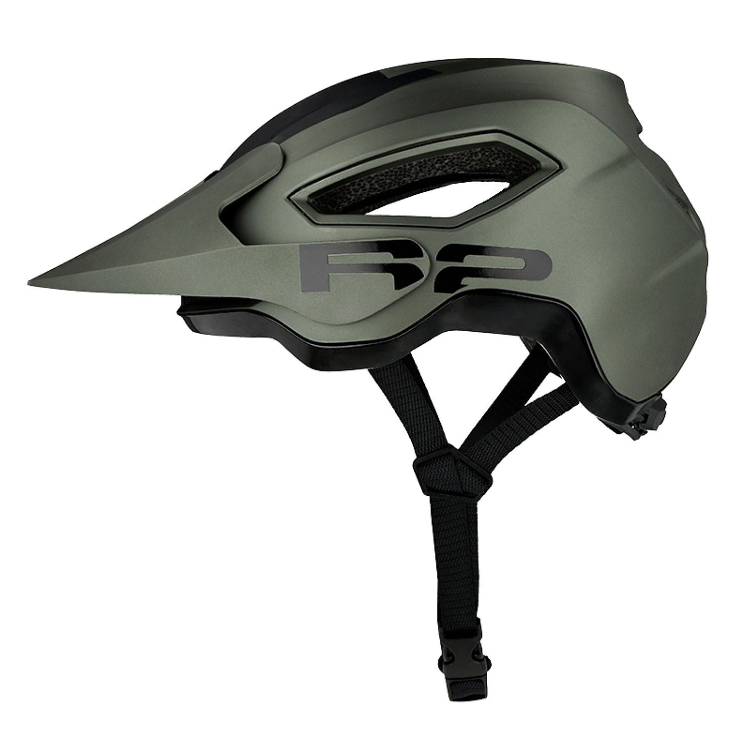 casco R2 Terraform - ATH41D/Dark Olive Green/Black Matt/Gloss