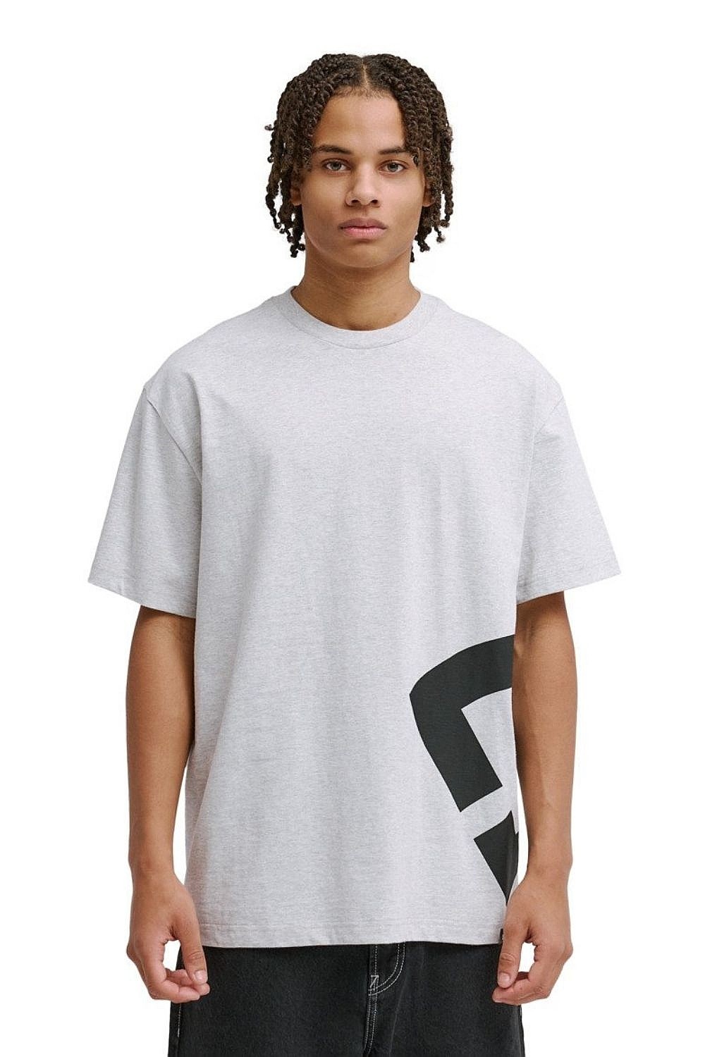 koszulka DC Lanai Hss - SFRH/Light Heather Grey - men´s