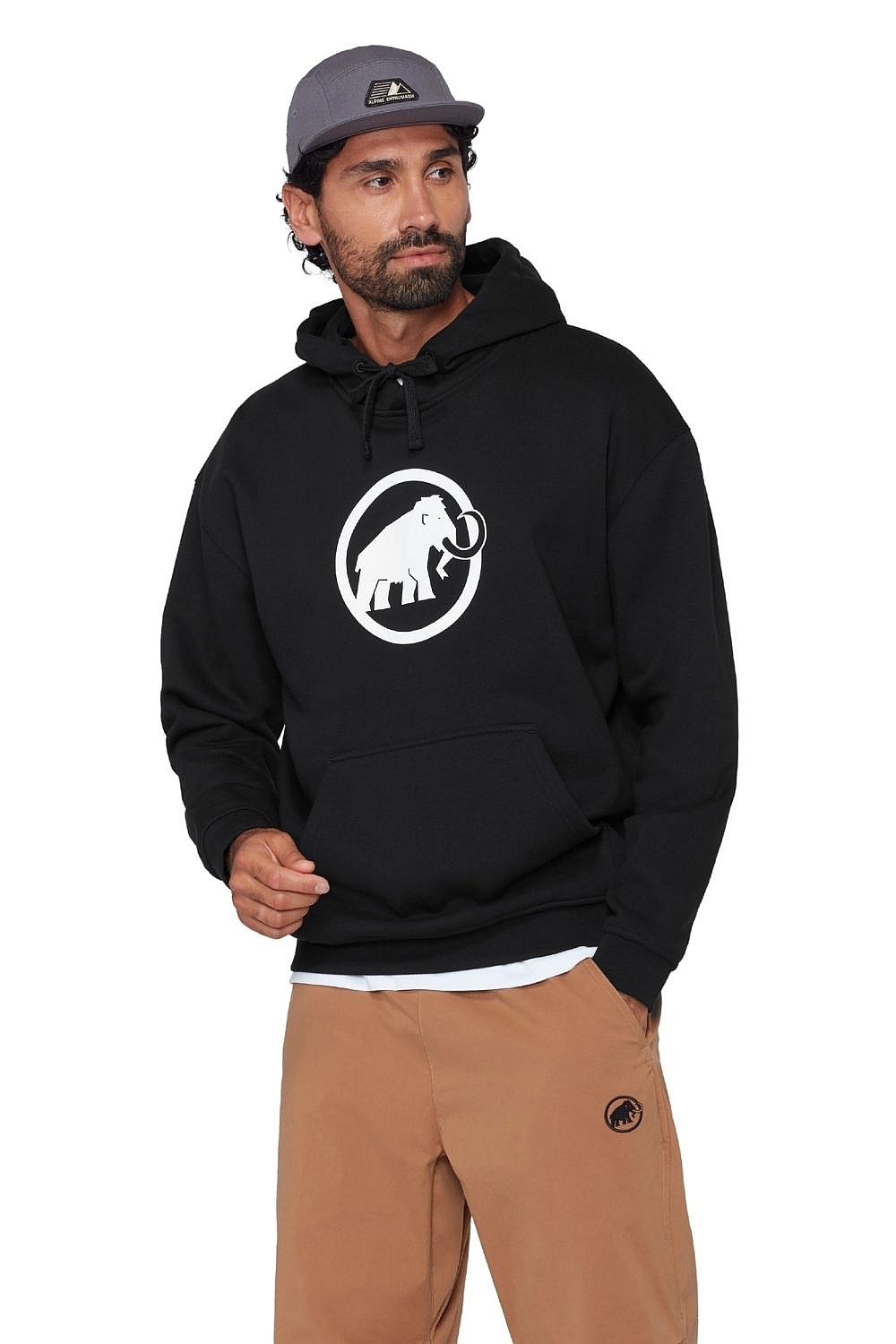 кофта Mammut Mammut Base ML Hoody Classic - Black - men´s