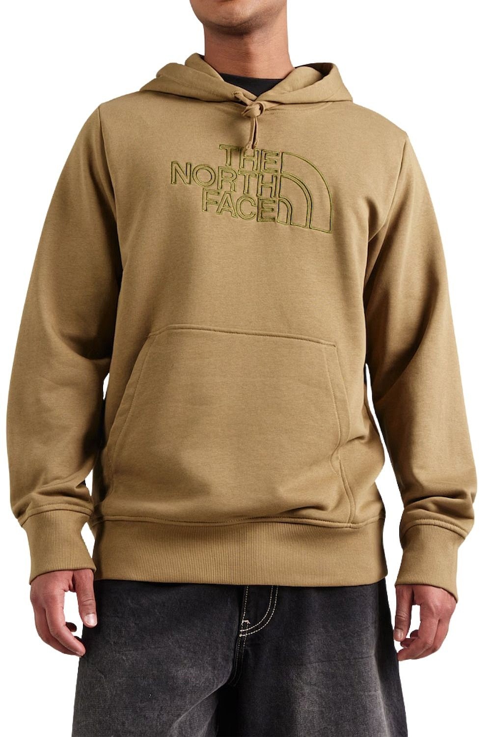 mikina The North Face Drew Peak Light Hoodie - Cedar/Woodland Green - men´s