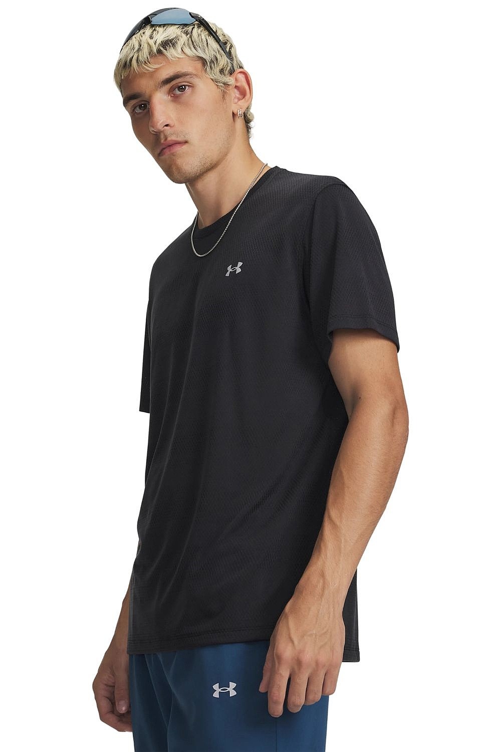 T-shirt Under Armour Velociti - Black/Reflective - men´s