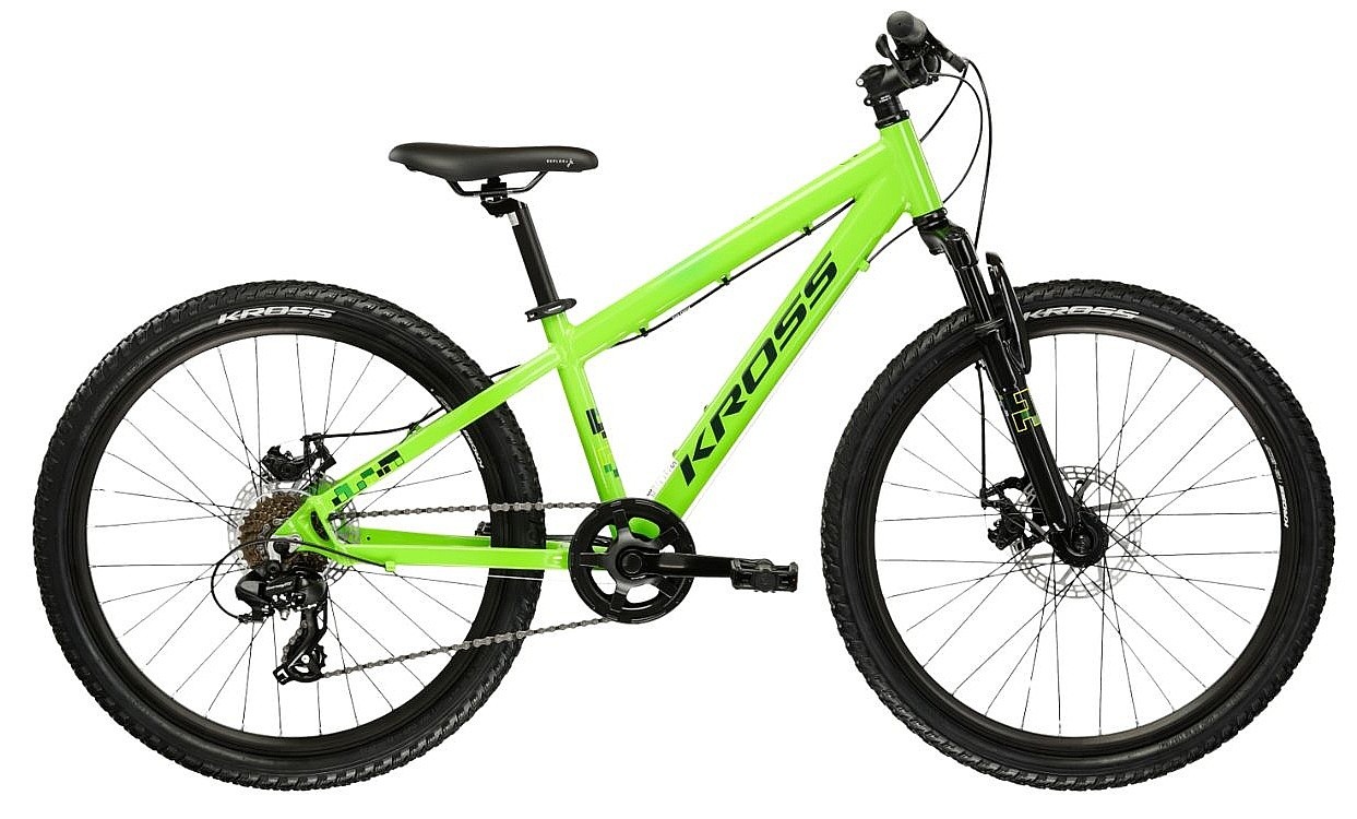 rower Kross Dust JR 1.0 DSC 24" - Green - unisex junior