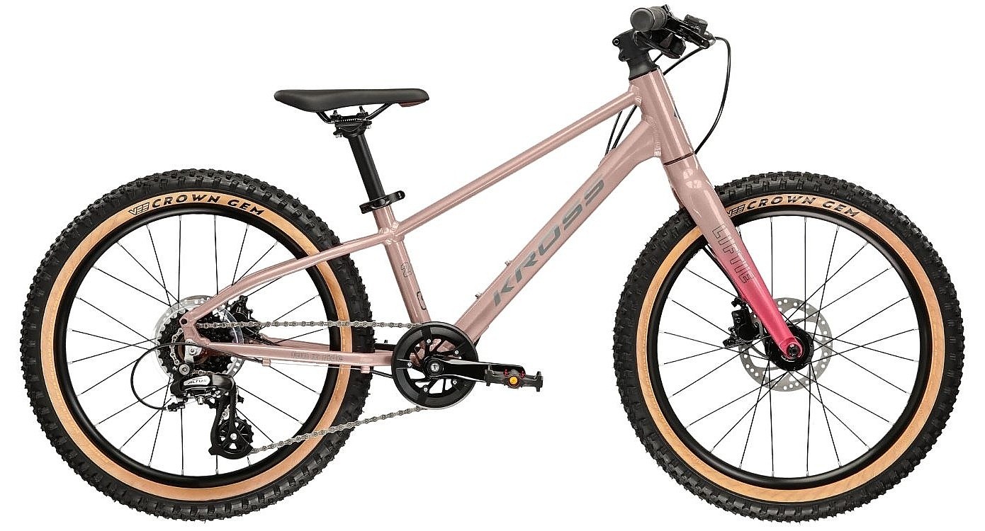 велосипед Kross Liftie X 20" - Pink/Grey/Gloss - unisex junior