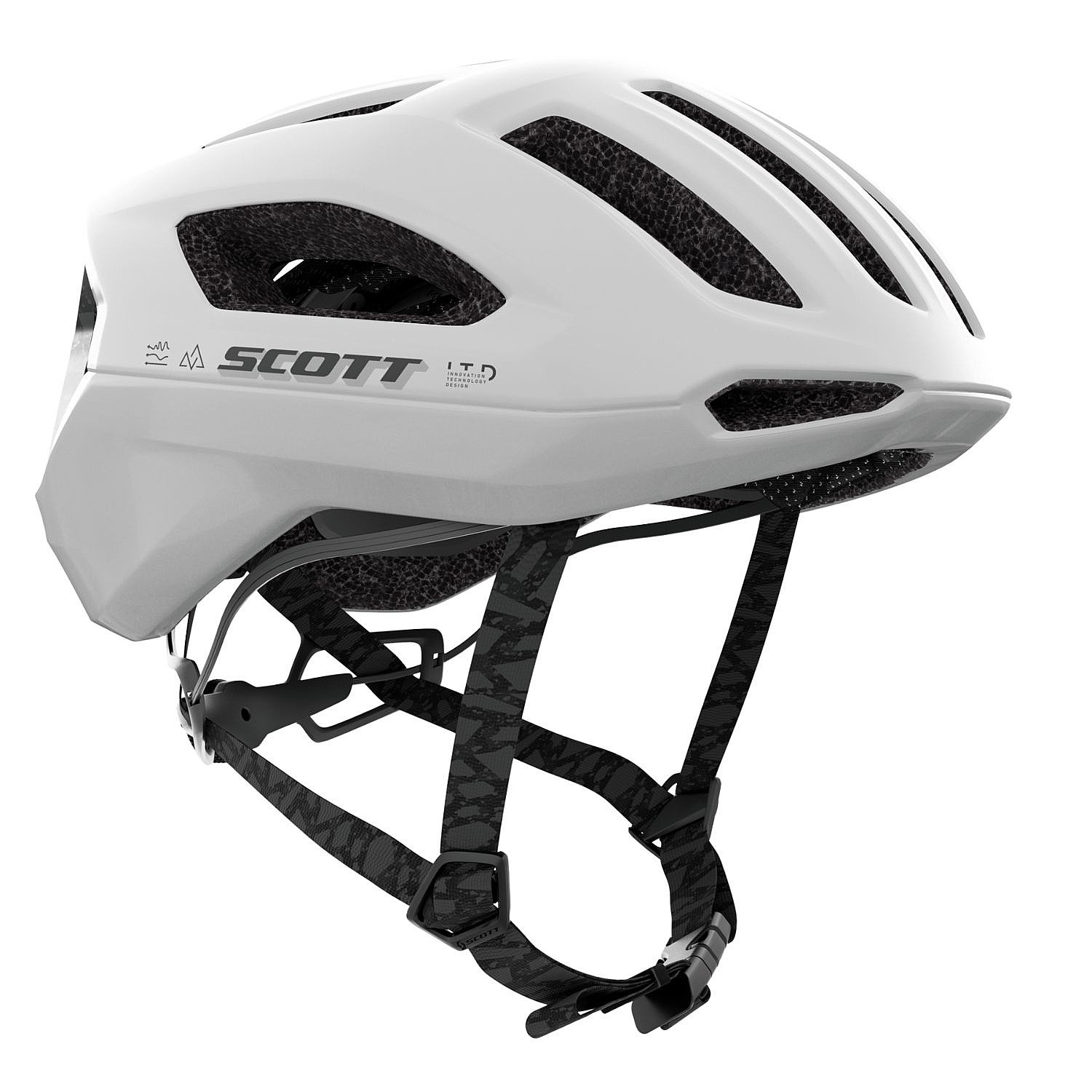 helma Scott Sierra Mips - Mineral White