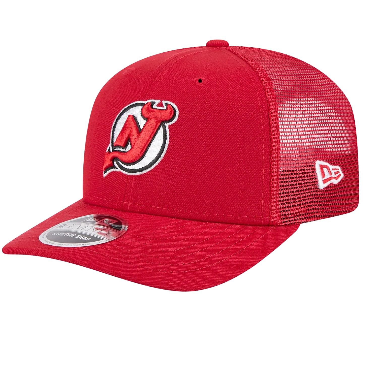Kappe New Era 9SE Stretch Eg Trucker NHL New Jersey Devils - Official Team Color - men´s