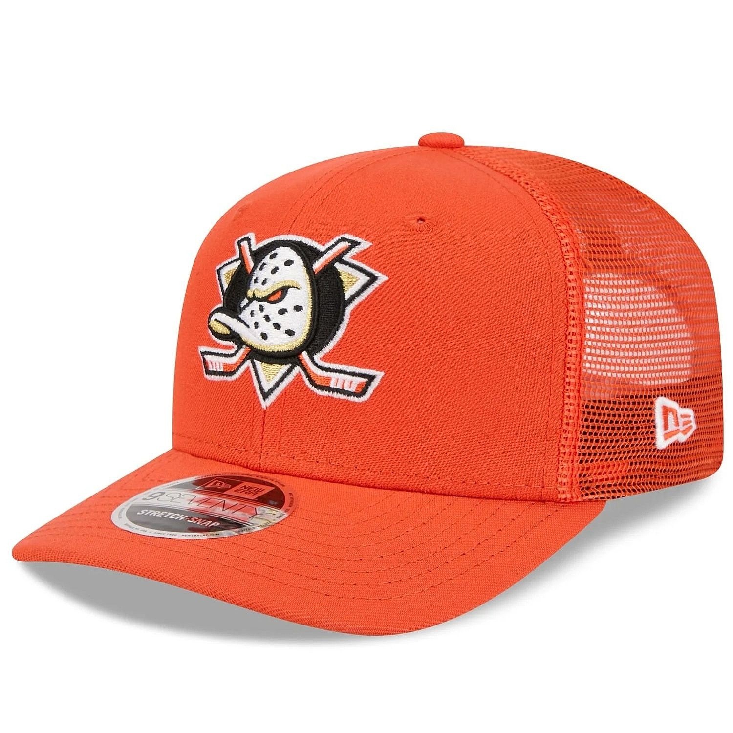 czapka z daszkiem New Era 9SE Stretch Eg Trucker NHL Anaheim Ducks - Official Team Color - men´s
