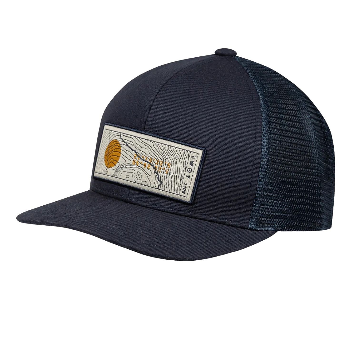 gorra con visera Buff Explore Lewen Trucker - 137851/Navy