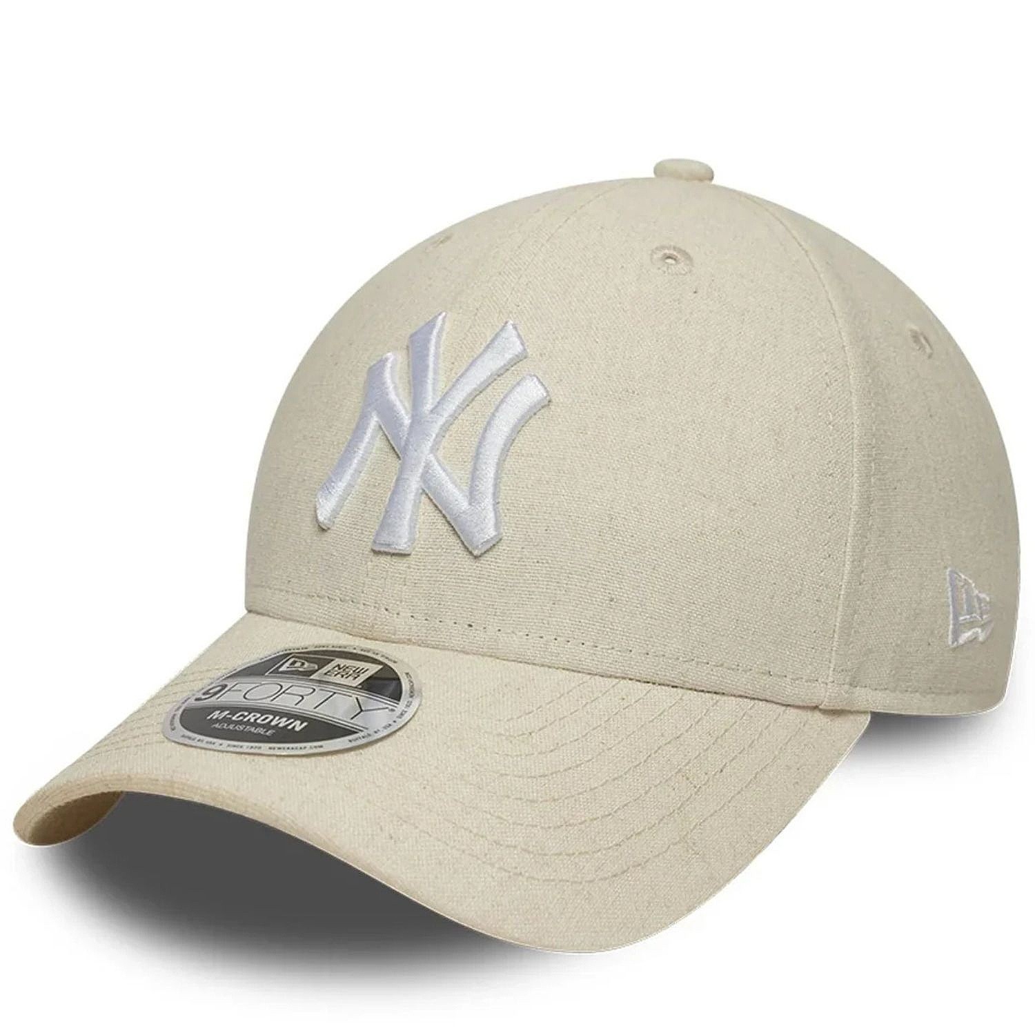 šiltovka New Era 9FO M-Crown Linen MLB New York Yankees - Stone - men´s