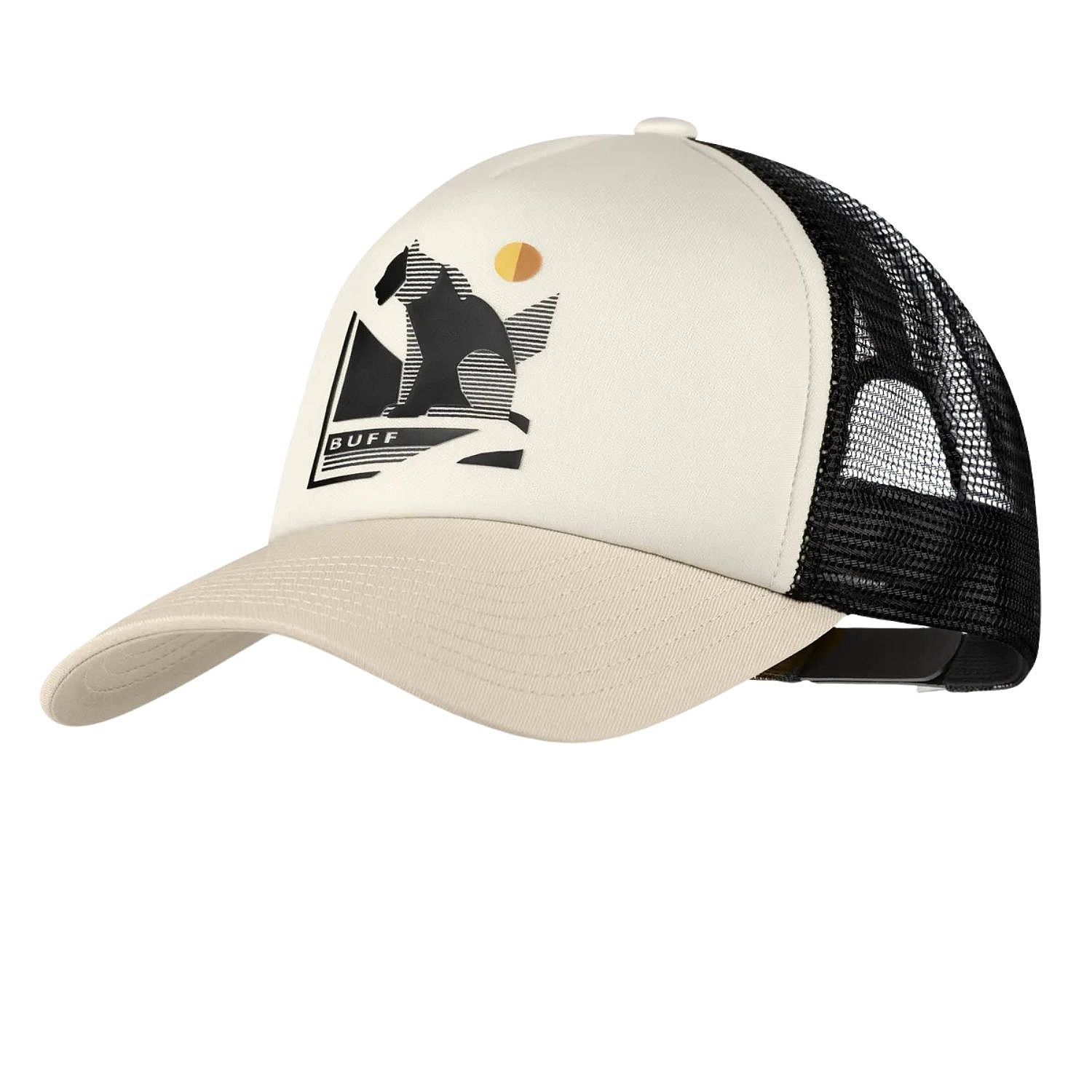 gorra con visera Buff Mook Trucker - 137843/Cream