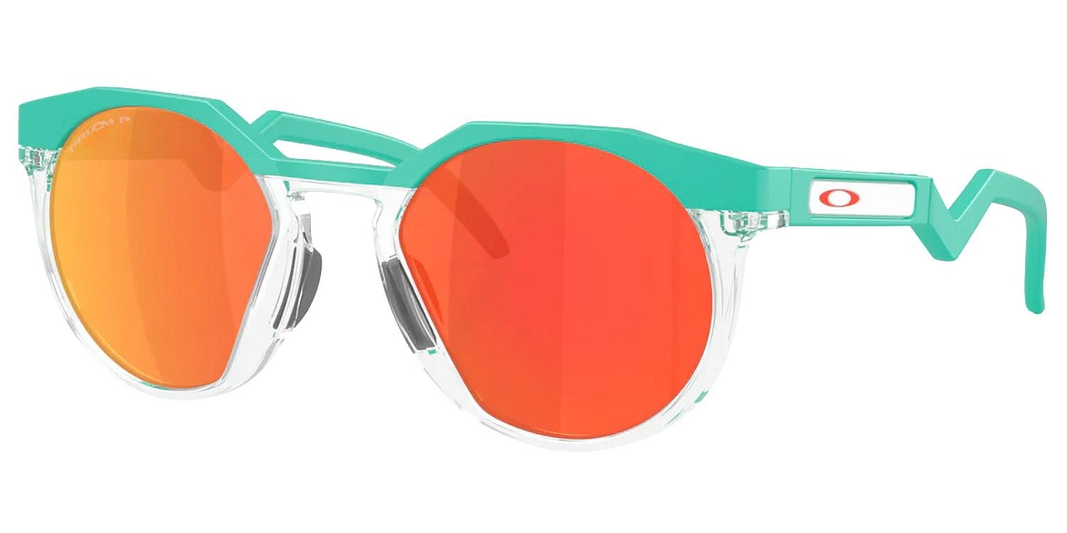 Brille Oakley HSTN - Celeste/Prizm Ruby Polarized