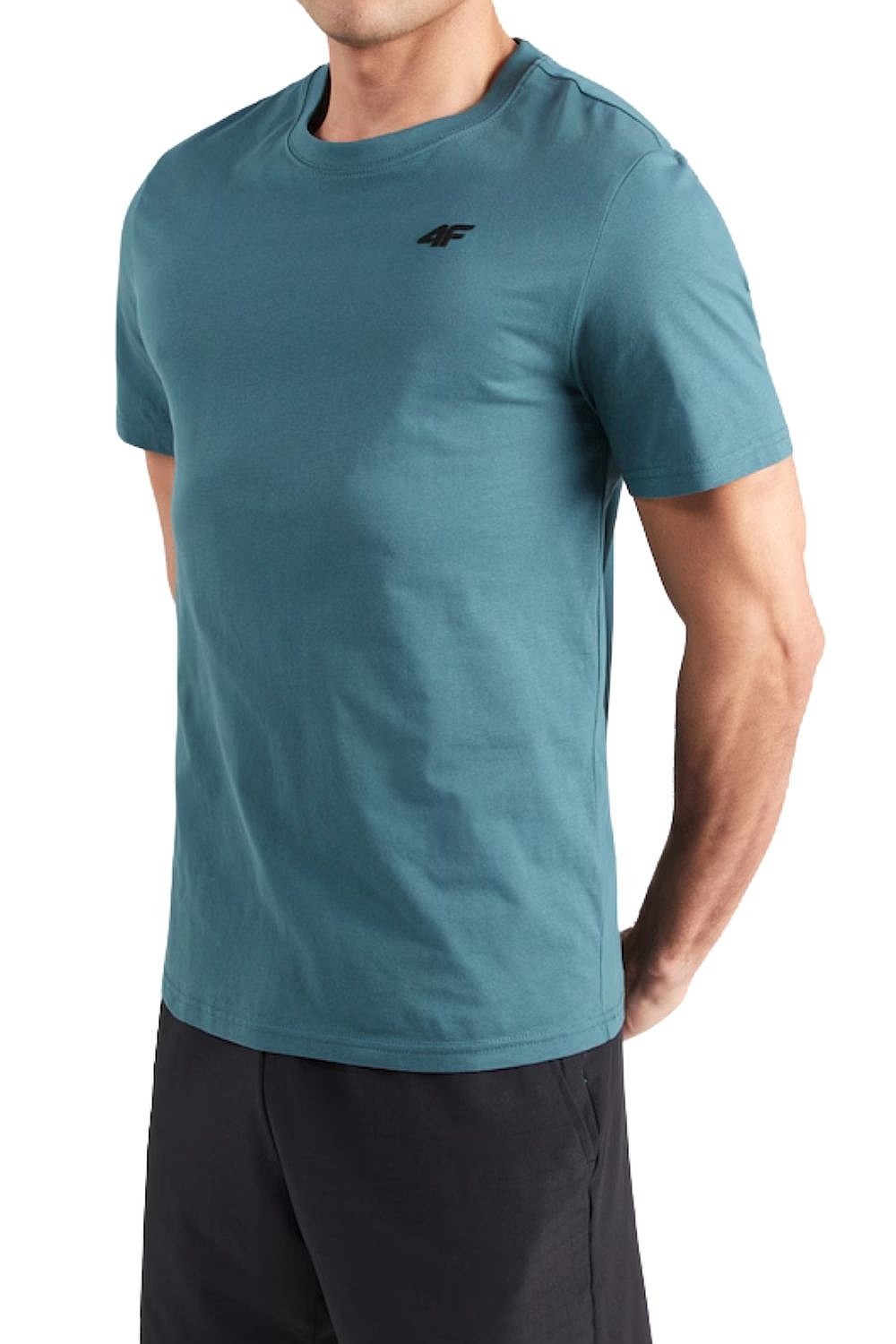 koszulka 4F 4FWSS26TTSHM2669 - 46S/Teal - men´s