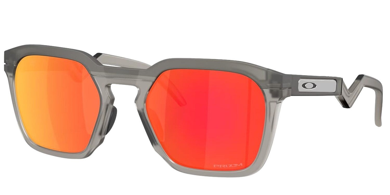glasses Oakley HSTN SQ - Matte Grey Smoke/Prizm Ruby