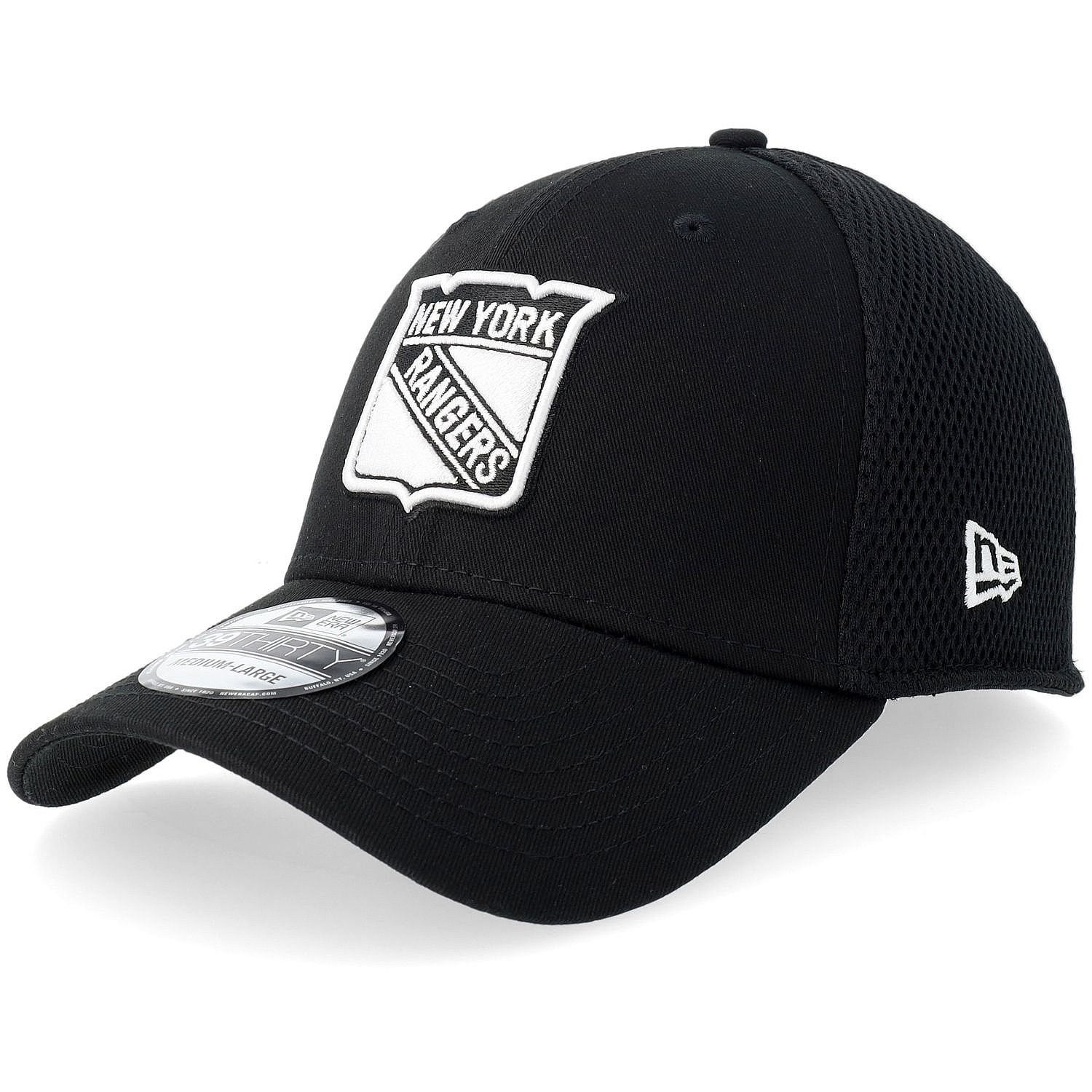 šiltovka New Era 39T Evergreen Neo NHL New York Rangers - Black - men´s