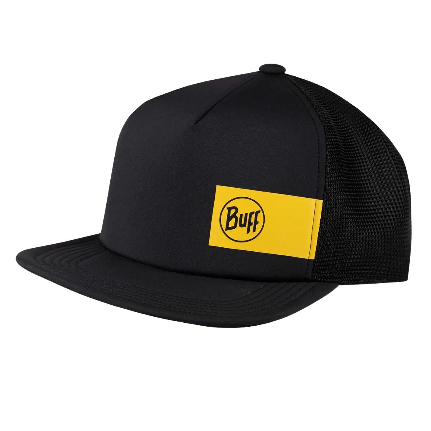boné de basquete Buff Explore Cram Logo Trucker - 137850/Black