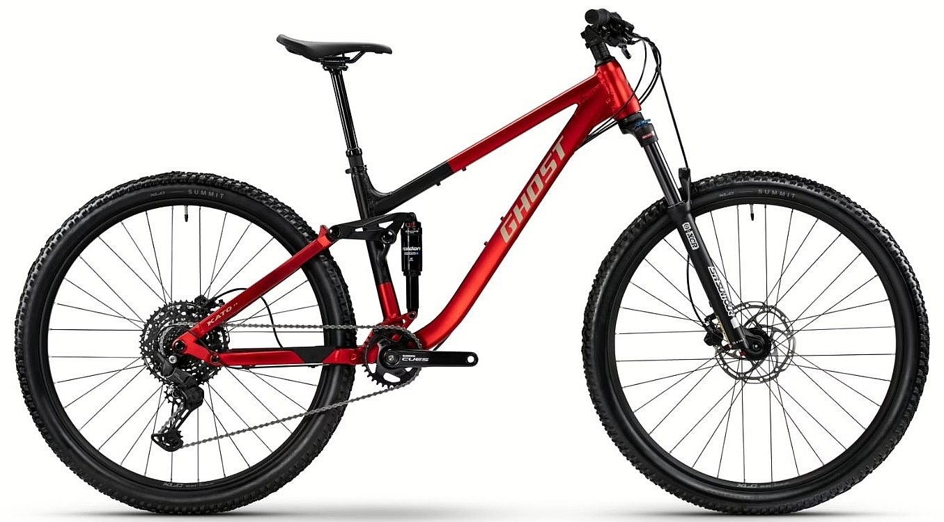 bicycle Ghost Kato FS 29" - Deep Crimson/Black Ink Matt