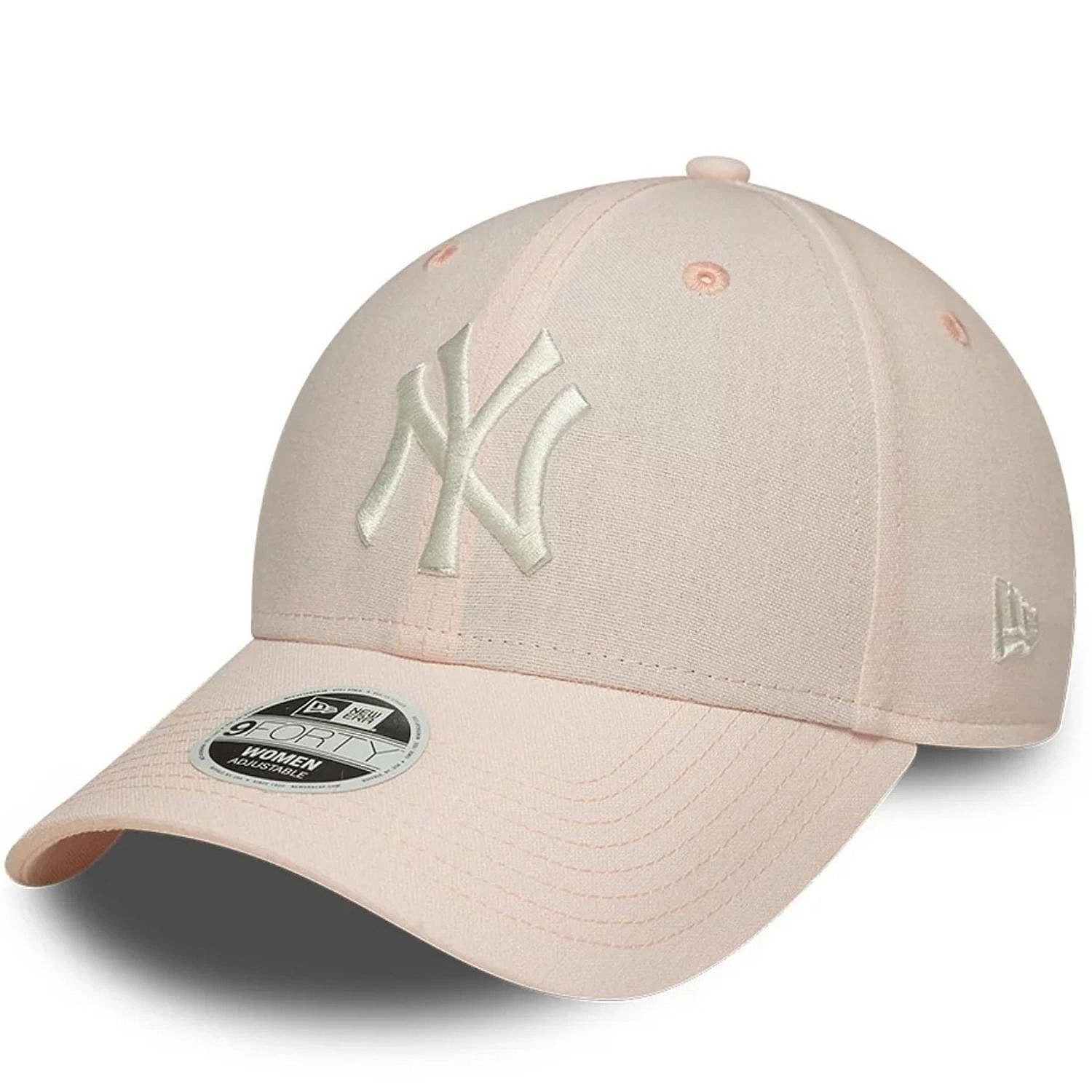 kšiltovka New Era 9FO Linen MLB New York Yankees - Primrose Pink