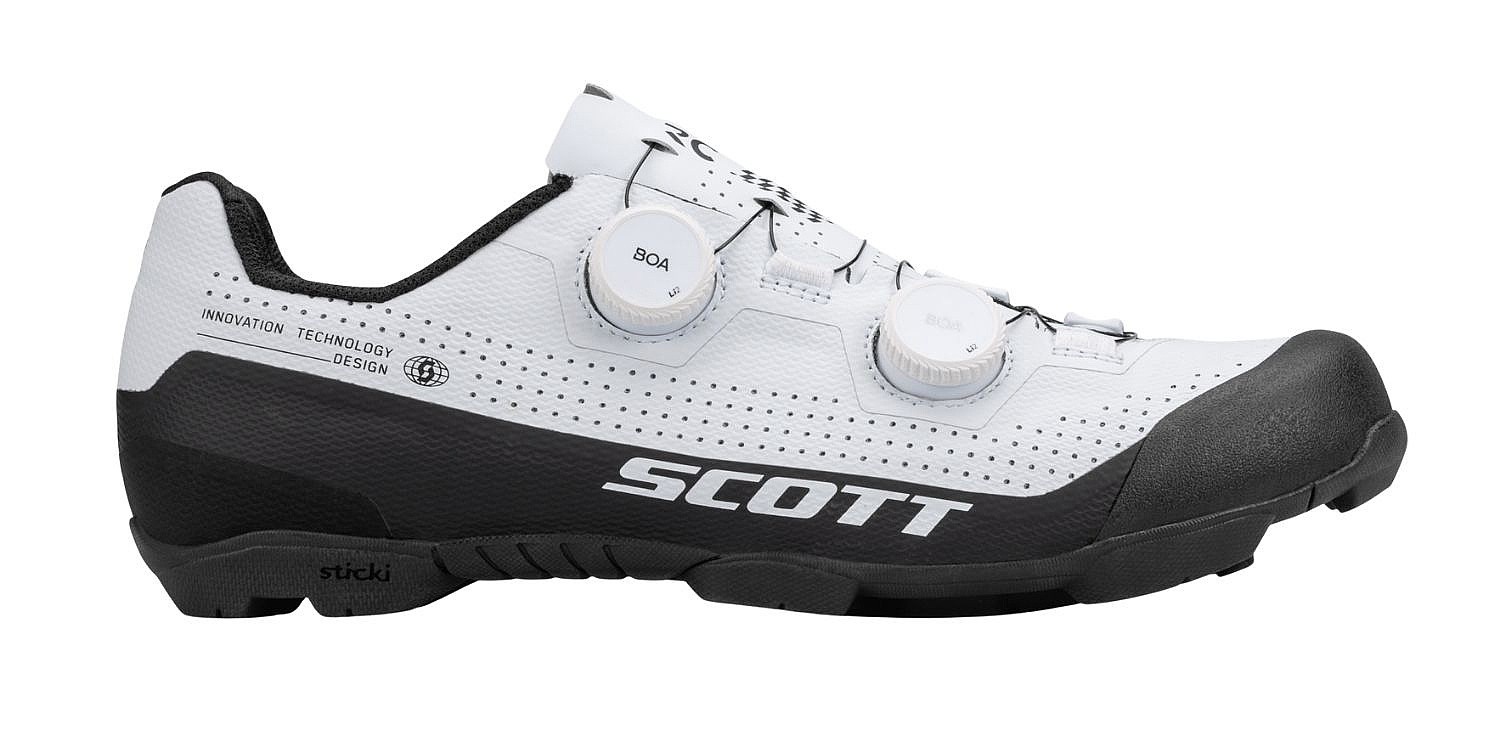 topánky Scott MTB RC - White/Black - men´s
