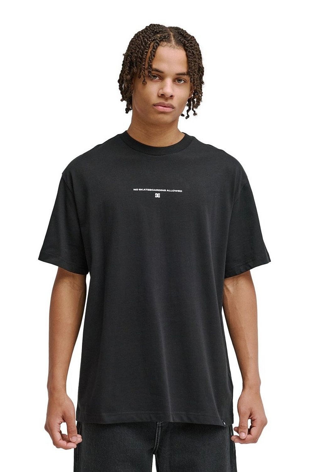 koszulka DC No Skateboard Allowed Hss - KVJ0/Black - men´s