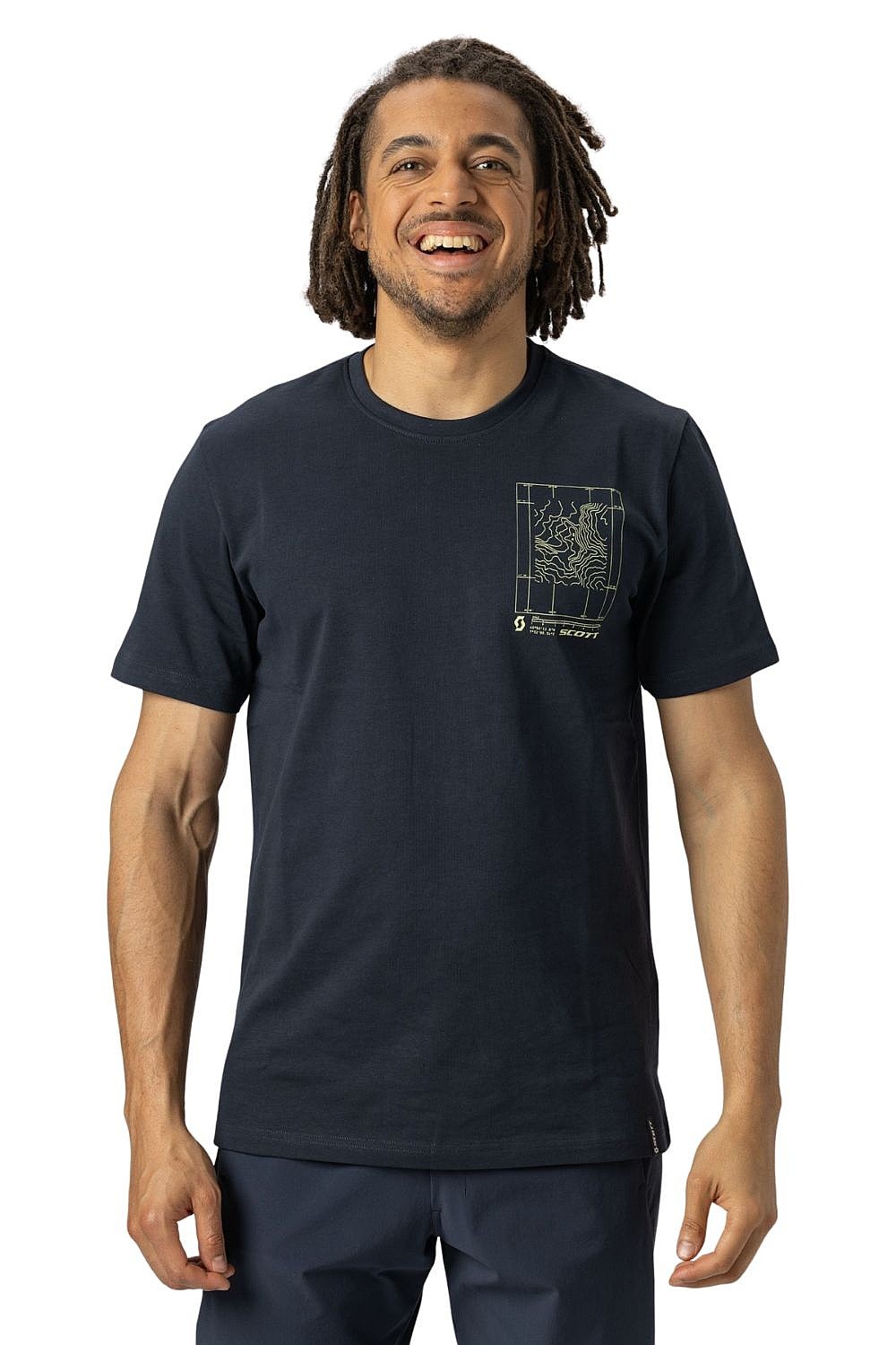 tričko Scott Casual - Black - men´s