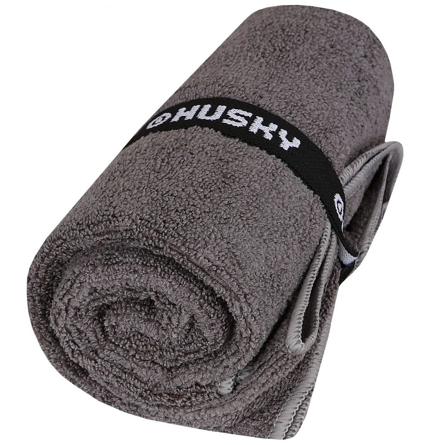 serviette Husky Jones L - Grey