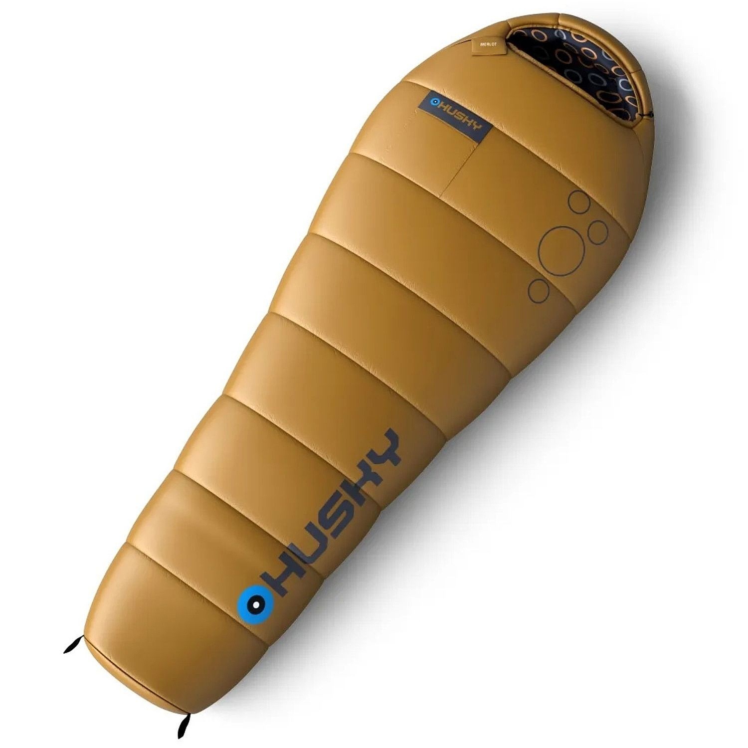 sac de couchage Husky Kids Merlot L -10 °C - Mustard - kid´s