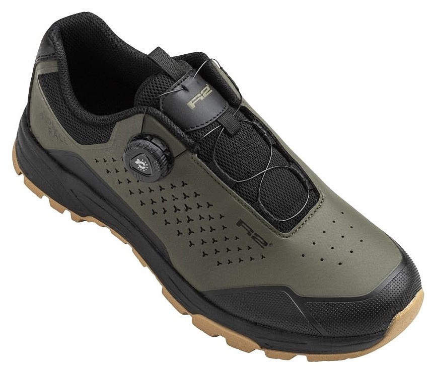 pantofi R2 Fortex - Olive Green/Black