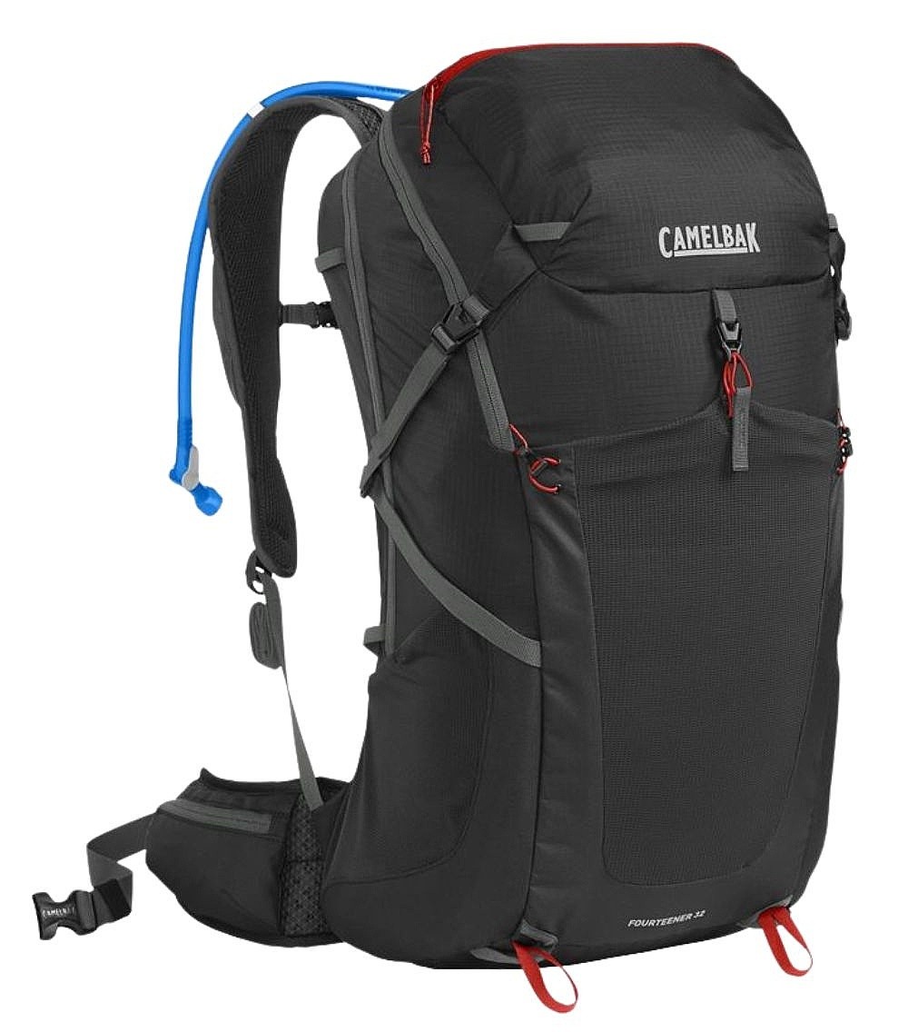 backpack Camelbak Fourteener 32 - Black/Red Poppy - men´s