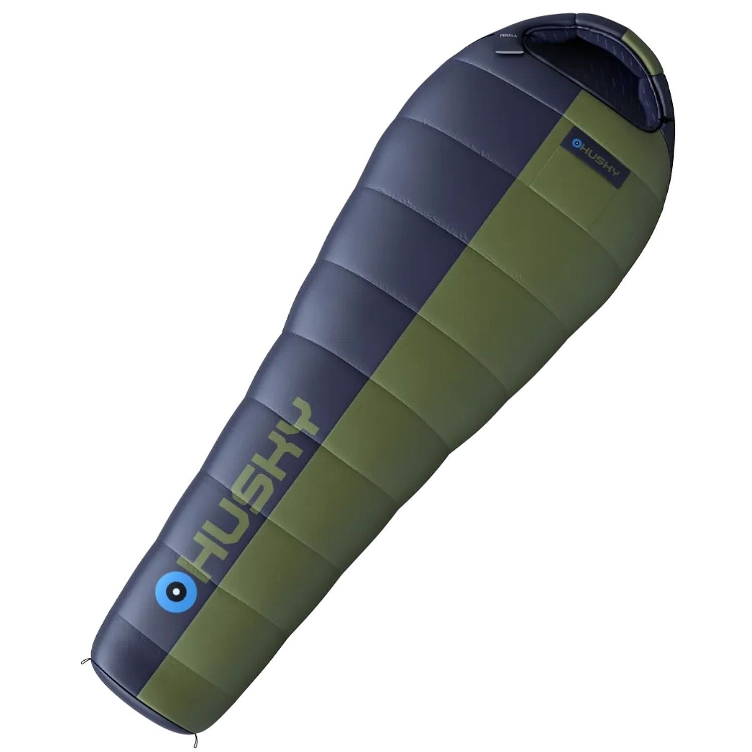 Schlafsack Husky Fenela L -15 °C - Blue/Khaki