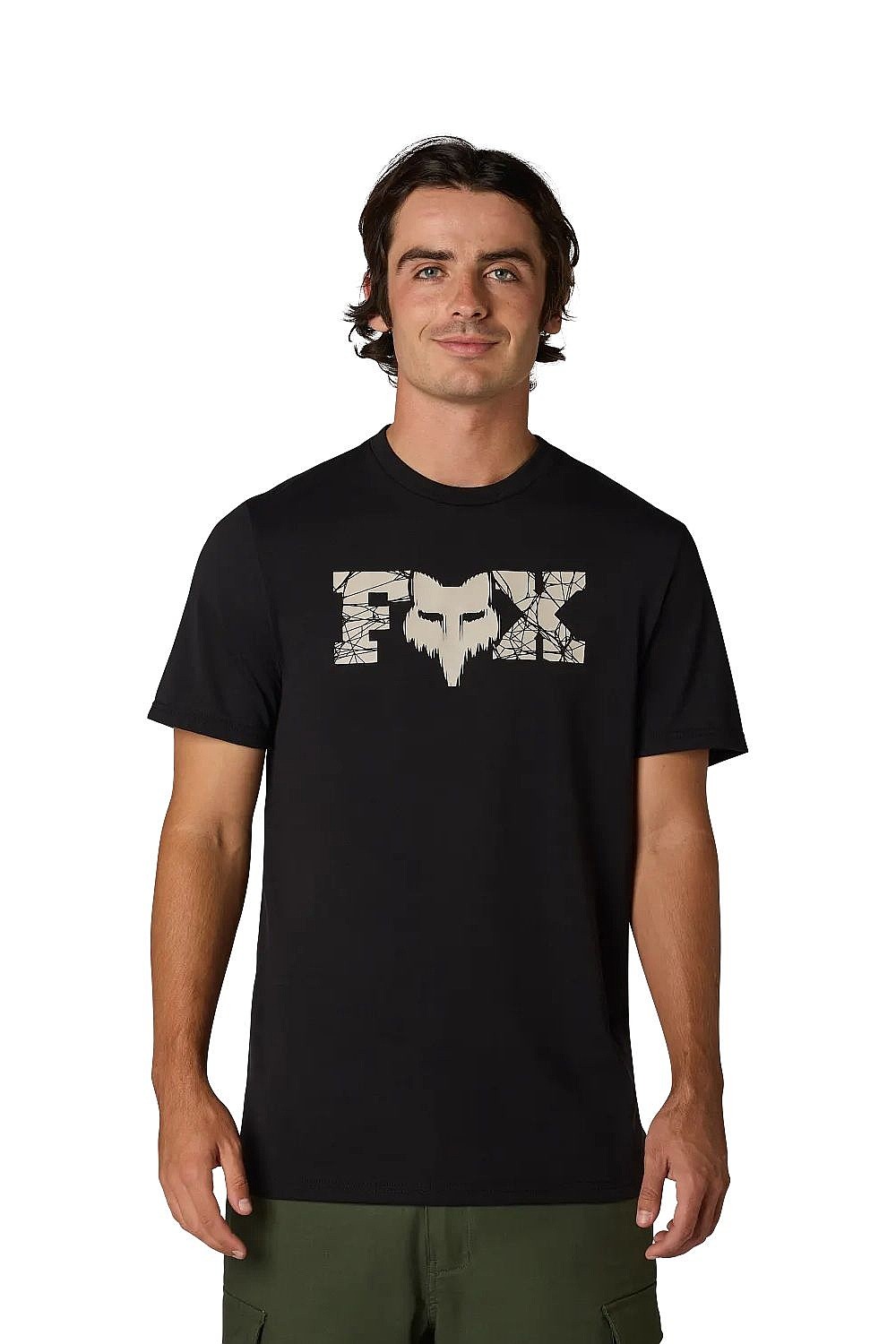 tričko Fox Diffuse Drirelease - Black - men´s