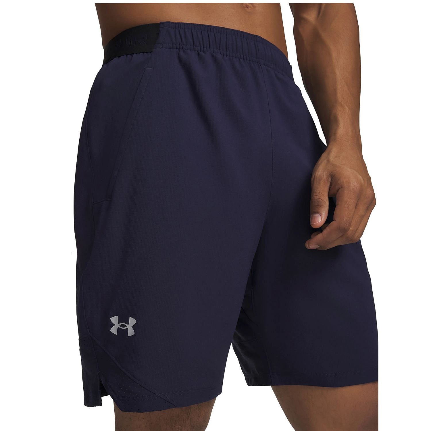 kraťasy Under Armour Vanish Woven 8in - Midnight Navy/White - men´s