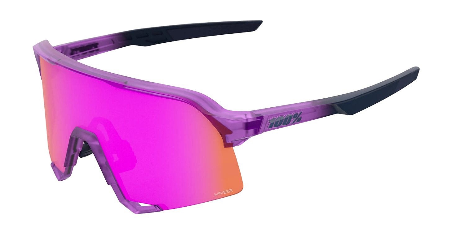 очки 100% S3 - Toyoko/HiPER Vital Pink Mirror  Lens