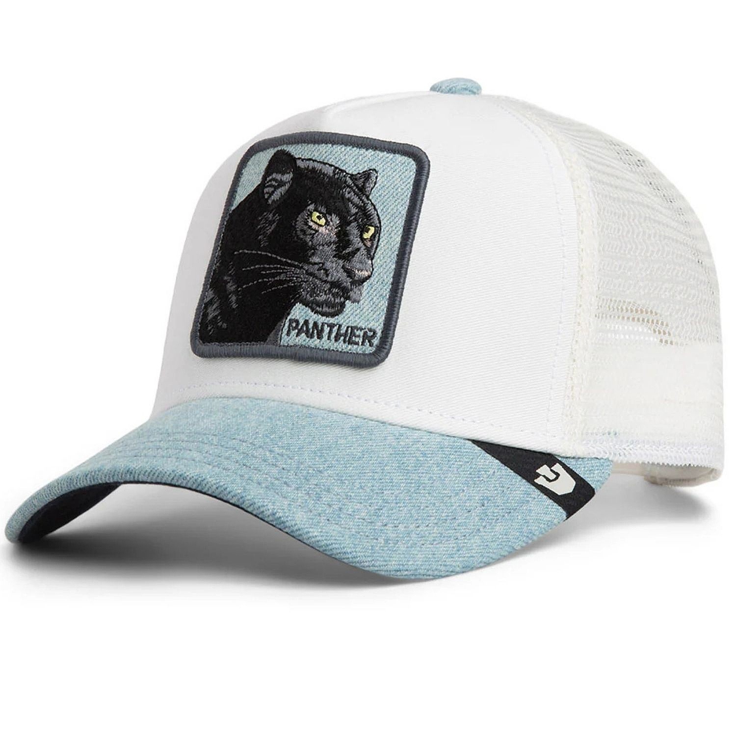 šiltovka Goorin Bros. Denim Panther Trucker - Light Denim