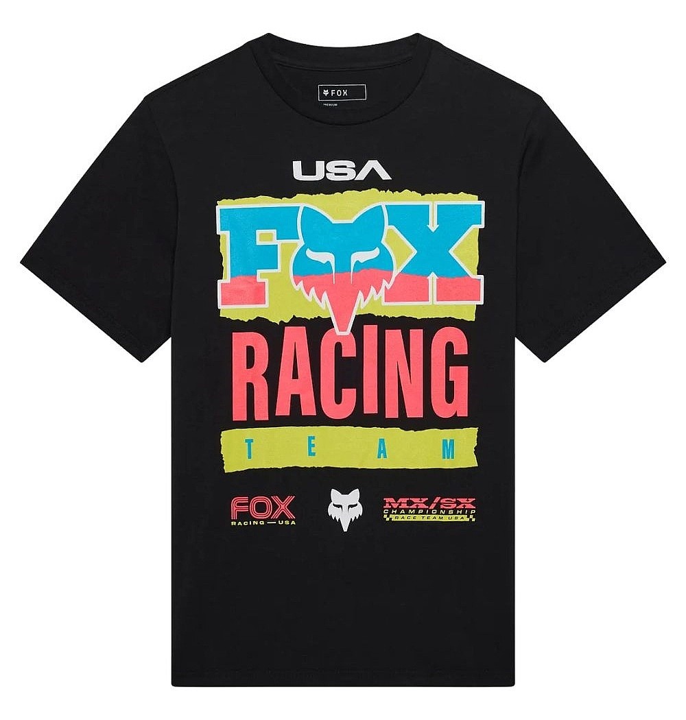 T-shirt Fox Hardcore 195 Original - Black - men´s