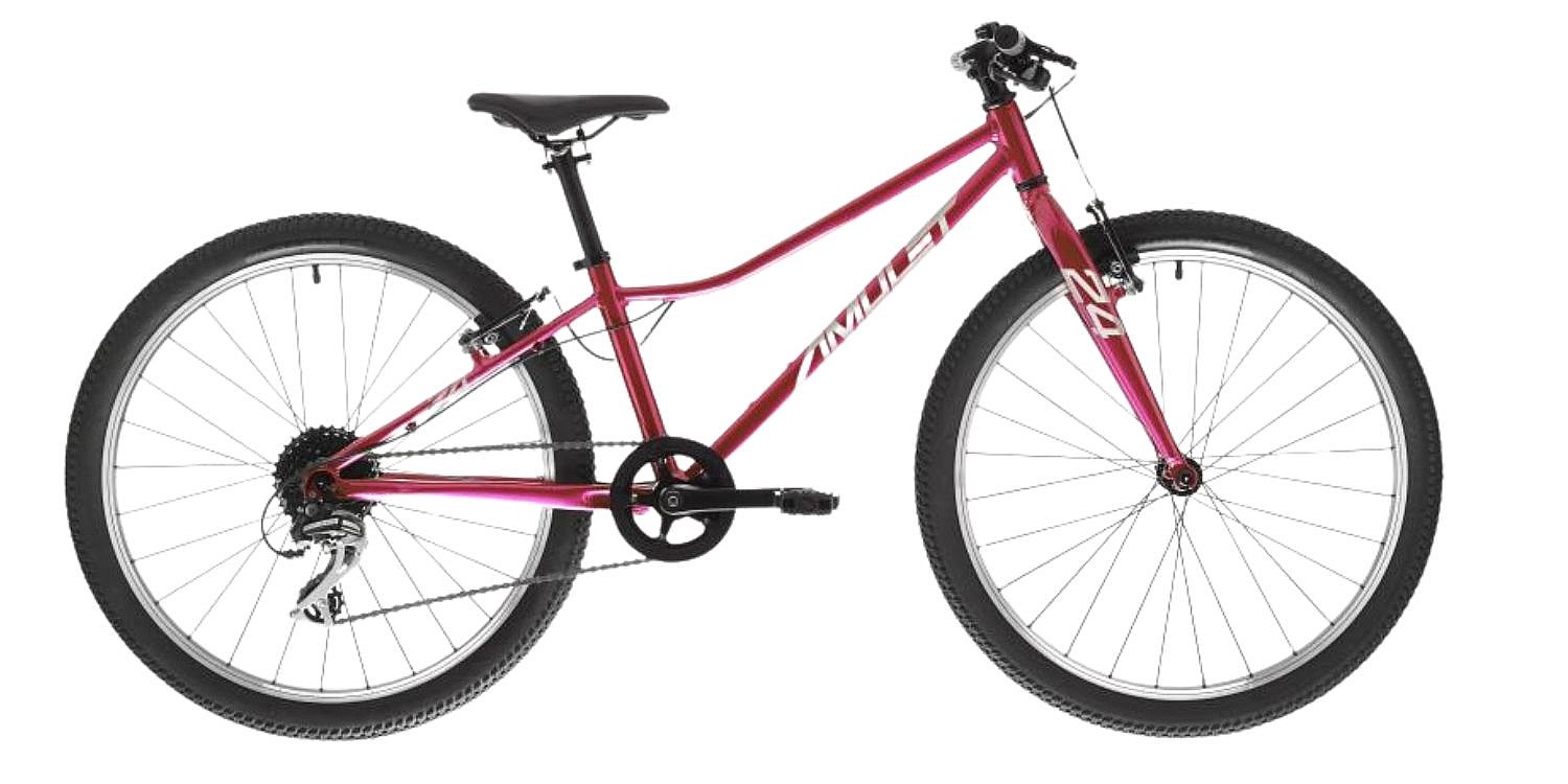 Fahrrad Amulet Tomcat 24" - Raspberry Pearl/Silver - unisex junior