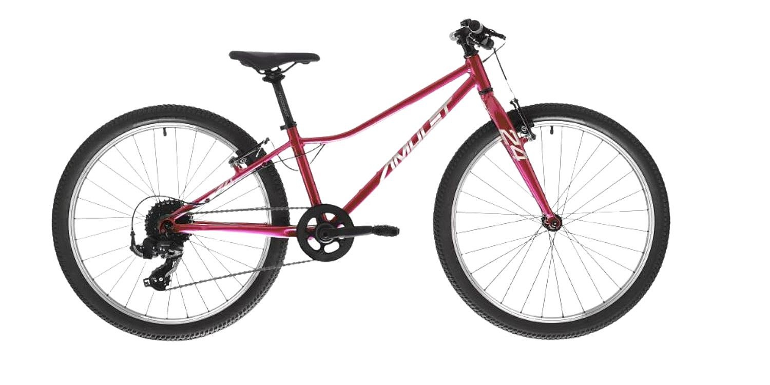 vélo Amulet Fun 24" - Raspberry Pearl/Silver - unisex junior