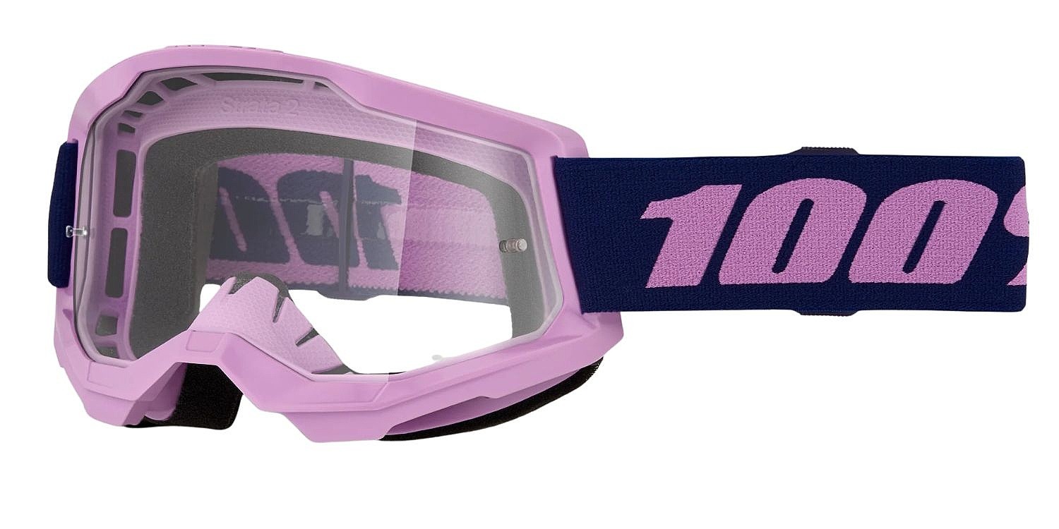 okulary 100% Strata 2 - Purple/Clear