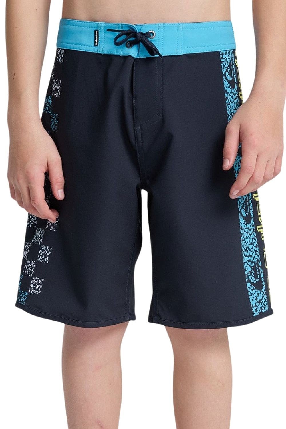 Badeshorts Quiksilver Surfsilk Next Gen 17 - KTP6/Dark Navy Next Gen Holmes - boy´s