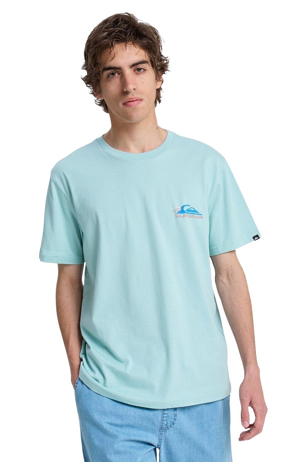 tričko Quiksilver Ev Barrel Paradise - BGA0/Blue Haze