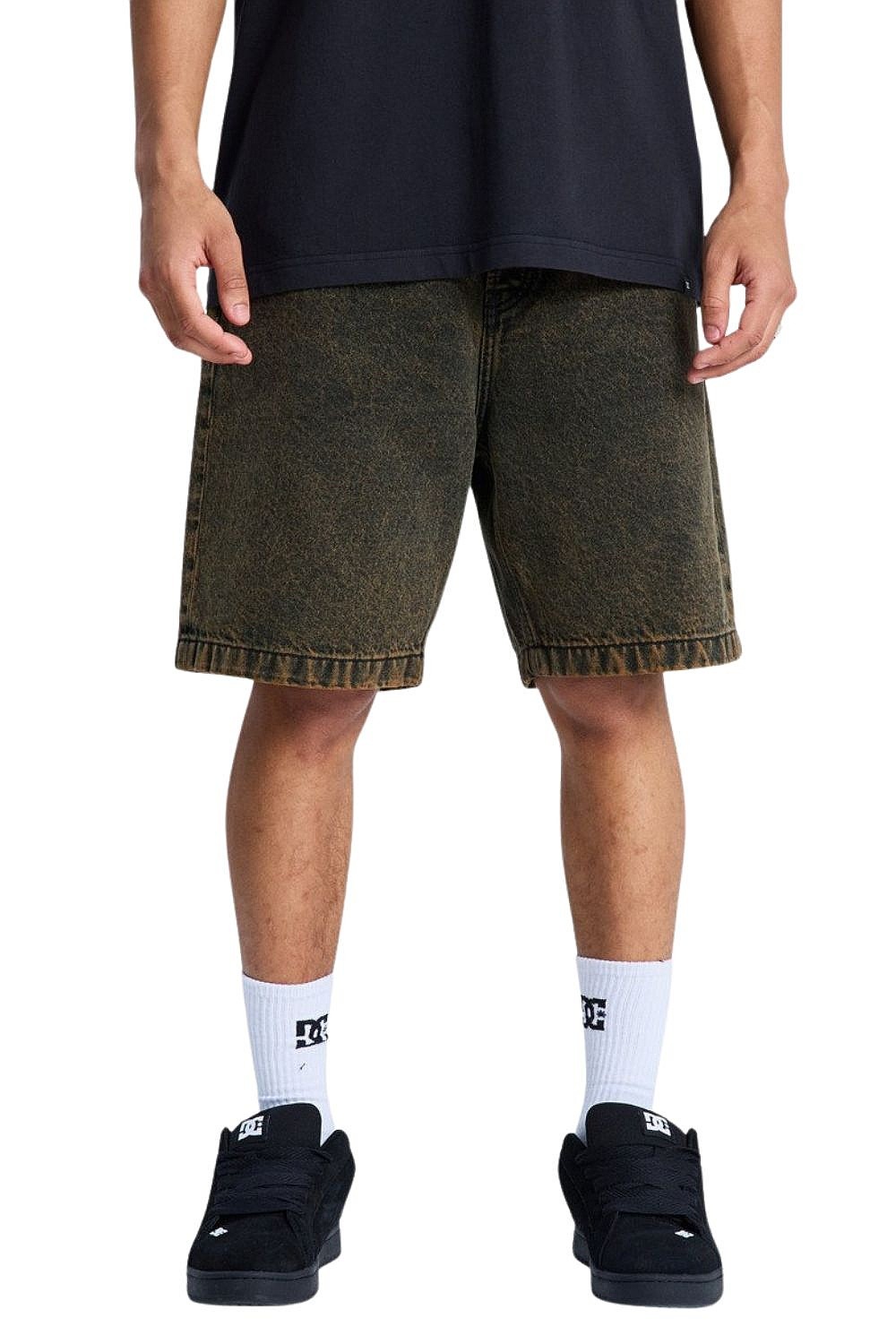 kraťasy DC Baggy Denim - GKH0/Golden Olive