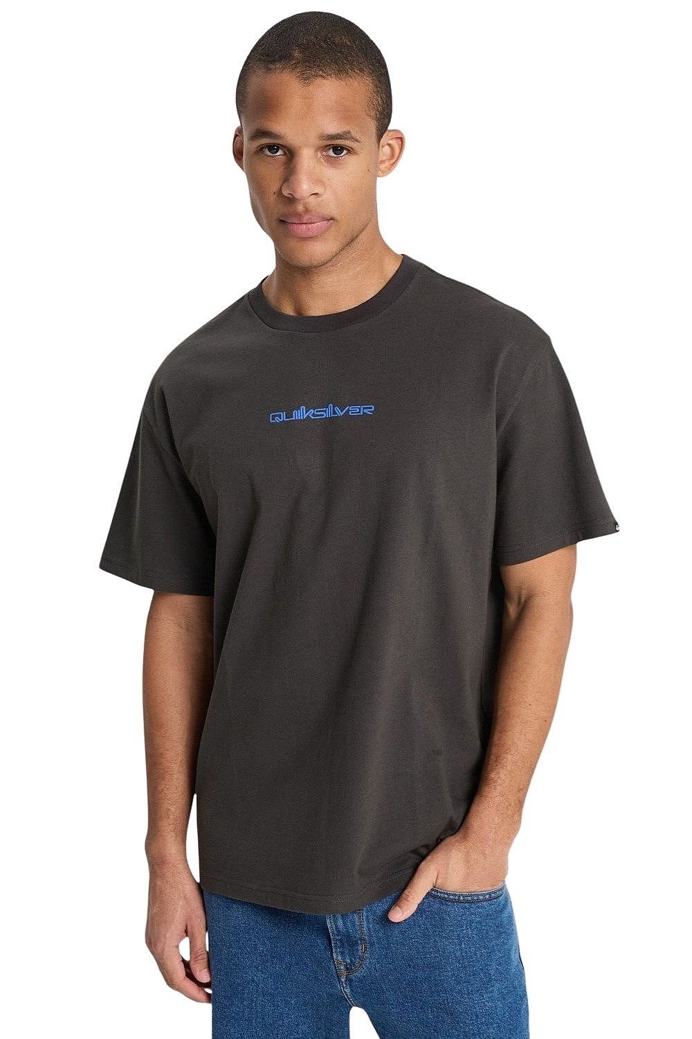 koszulka Quiksilver Fractured Wave - KTA0/Tarmac - men´s