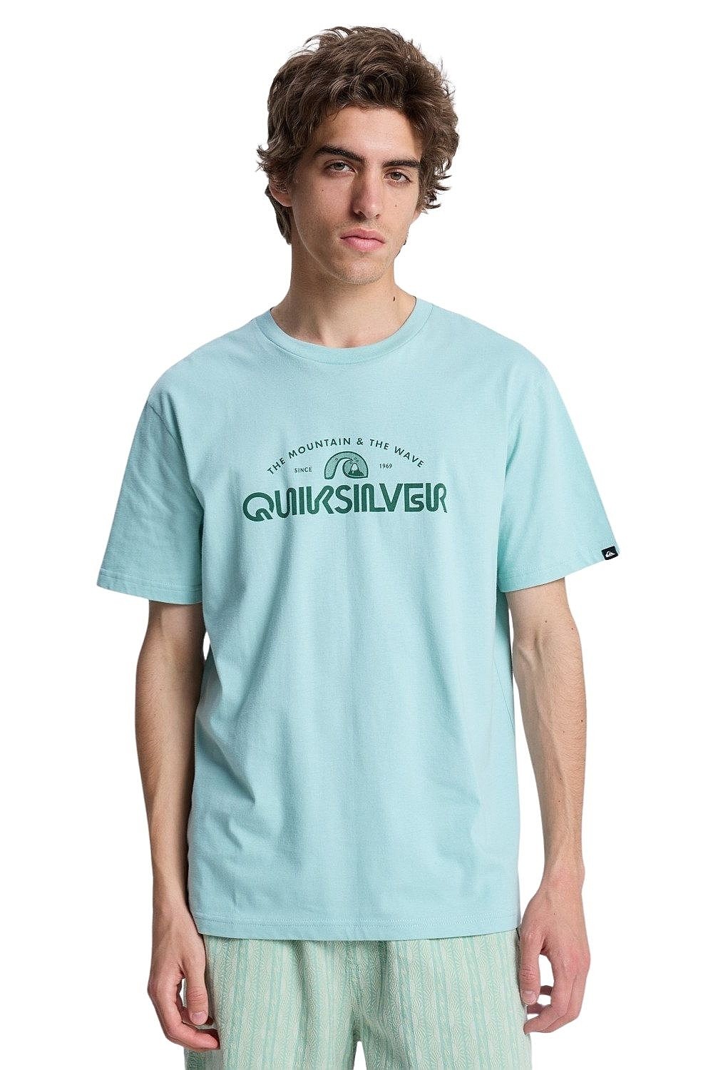 T-shirt Quiksilver Ev Vista - BGA0/Blue Haze - men´s