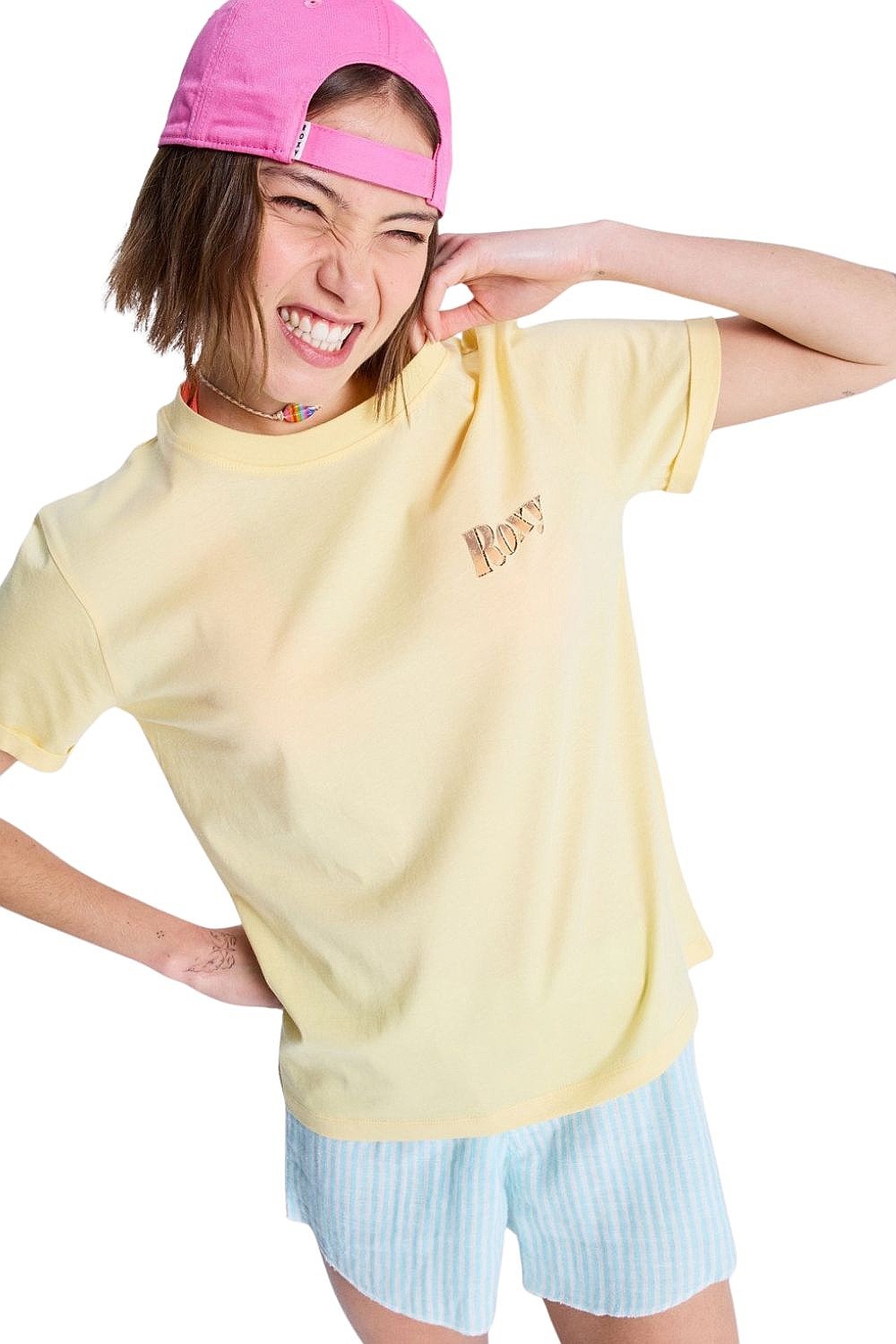 T-Shirt Roxy Oceanregular Poster - YEG0/Golden Haze - women´s