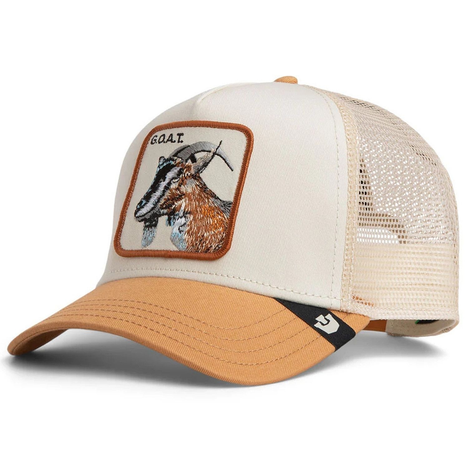 kšiltovka Goorin Bros. Goat Trucker - Chalk/Heat