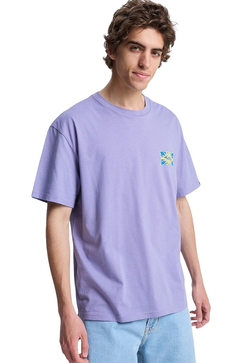 tričko Quiksilver Ev Starfish Stamp - PKS0/Daybreak - men´s