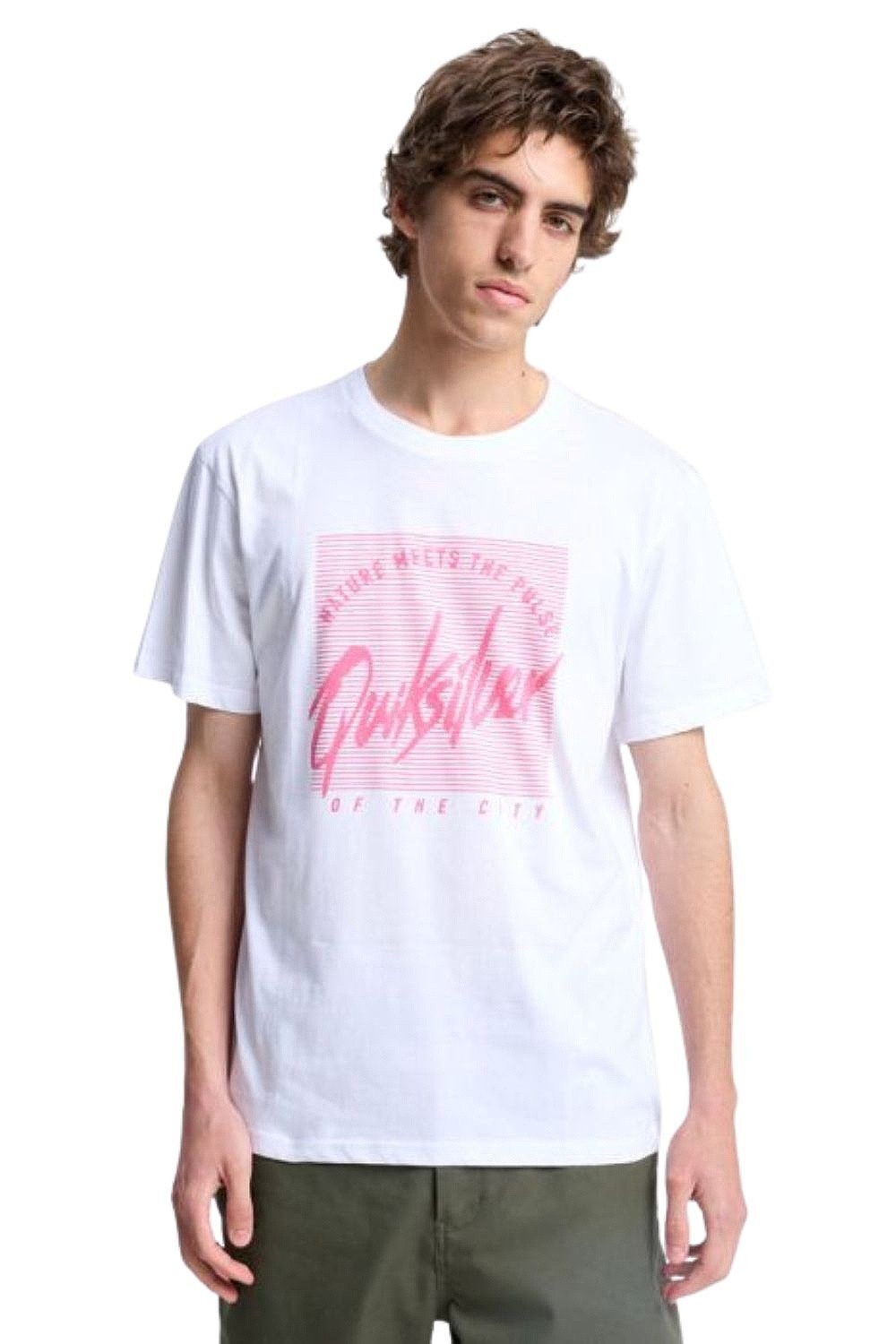рубашка Quiksilver Retro Mood - WBB0/White - men´s