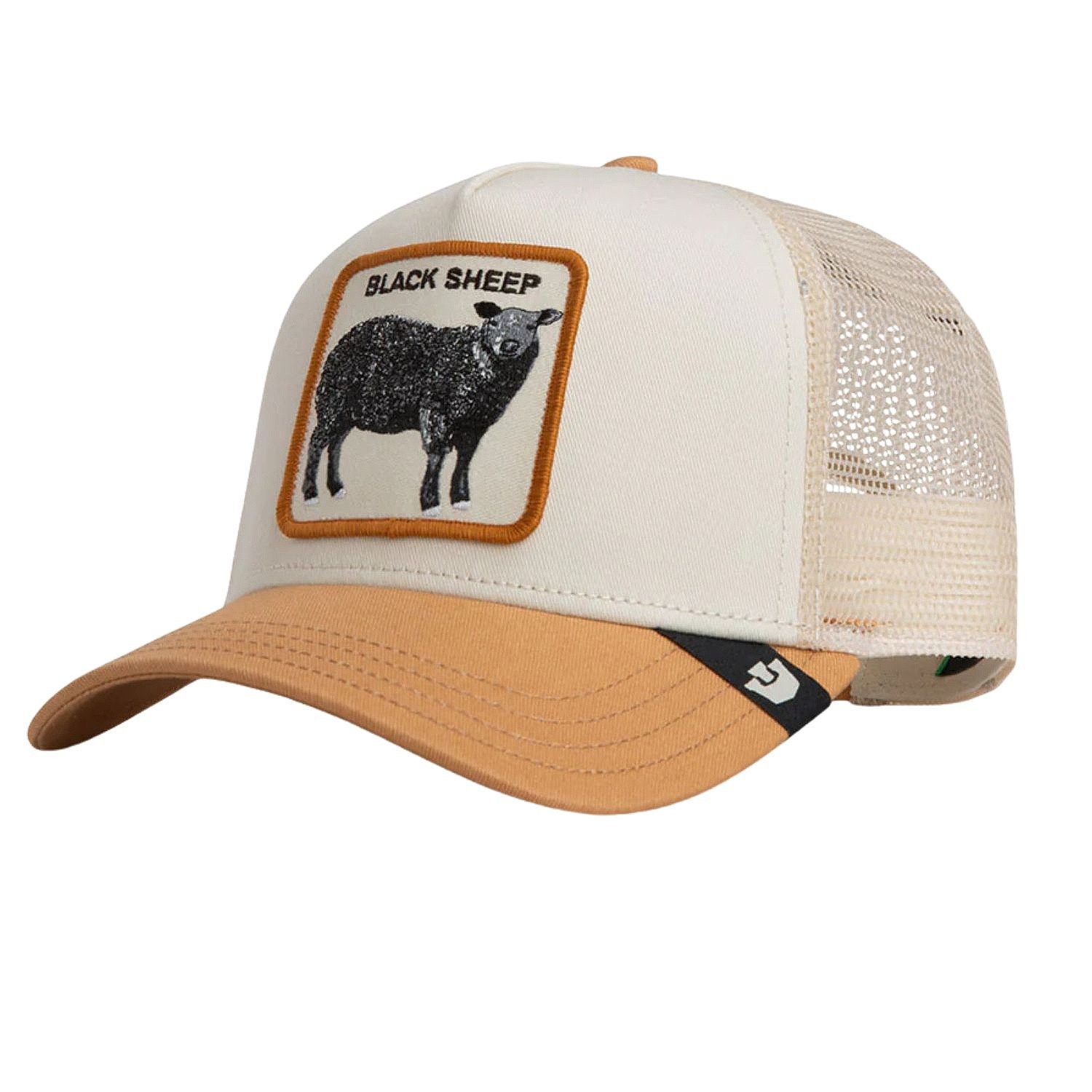 šiltovka Goorin Bros. Black Sheep Mini Trucker Youth - Chalk/Heat - unisex junior