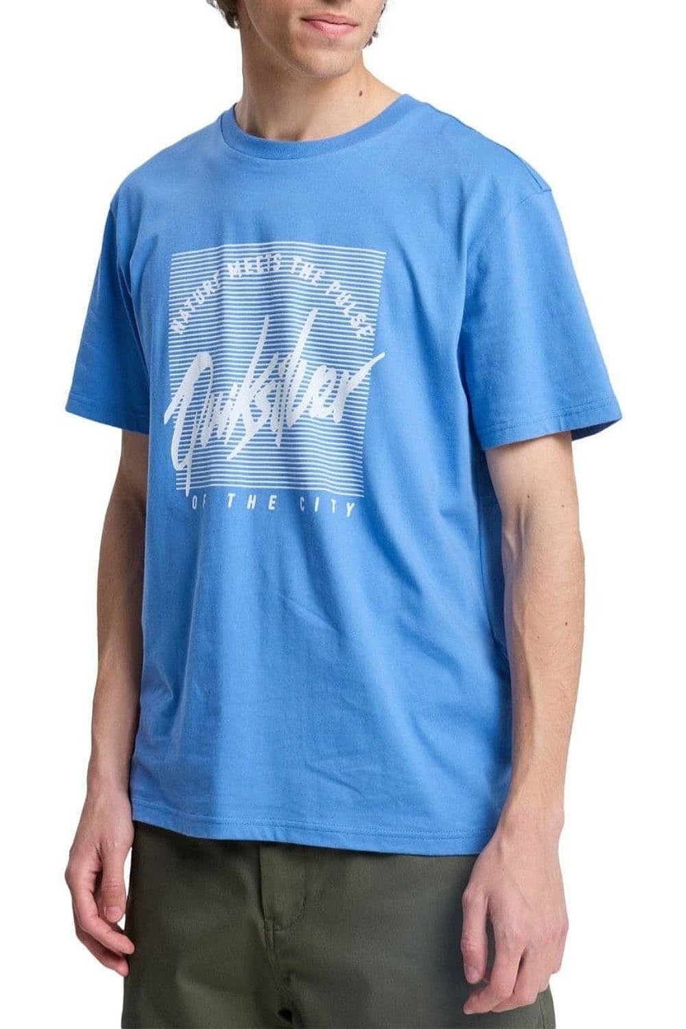 koszulka Quiksilver Retro Mood - BLC0/Riviera - men´s